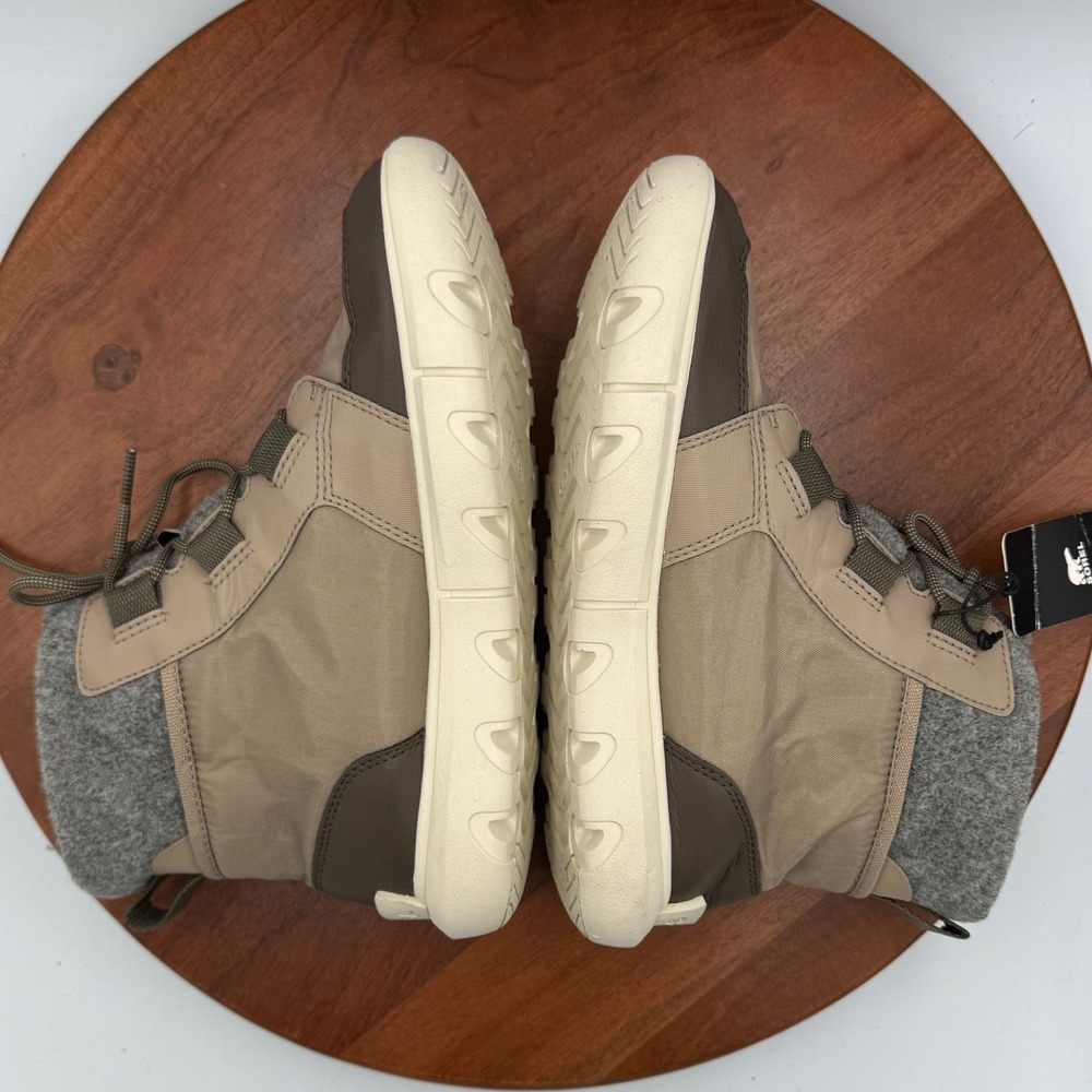 Sorel Explorer Next Carnival Waterproof Boots Womens 7.5 Tan Felt Lined Lace Up - Picture 10 of 14